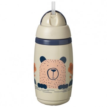 Botella Straw 12M+ 266 ML Gris Tommee Tippee