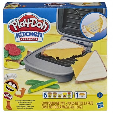 Play Doh Kitchen Sandwichera divertida