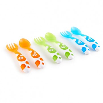 Tenedores y cucharas multicolores Munchkin