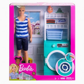 Barbie Ken Juego de Lavandería