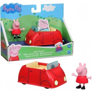 Muñeco Peppa Pig con Auto Rojo