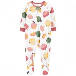 Pijama de 1 Pieza con forro Polar de Frutas