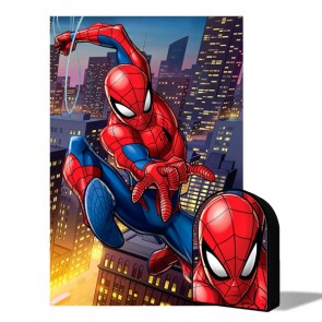 Puzzle Spiderman Marvel 300 piezas en Lata Prime 3D