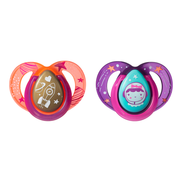 Chupete Night Time 6-18M Ortodóntico pack x 2 Tommee Tippeevio