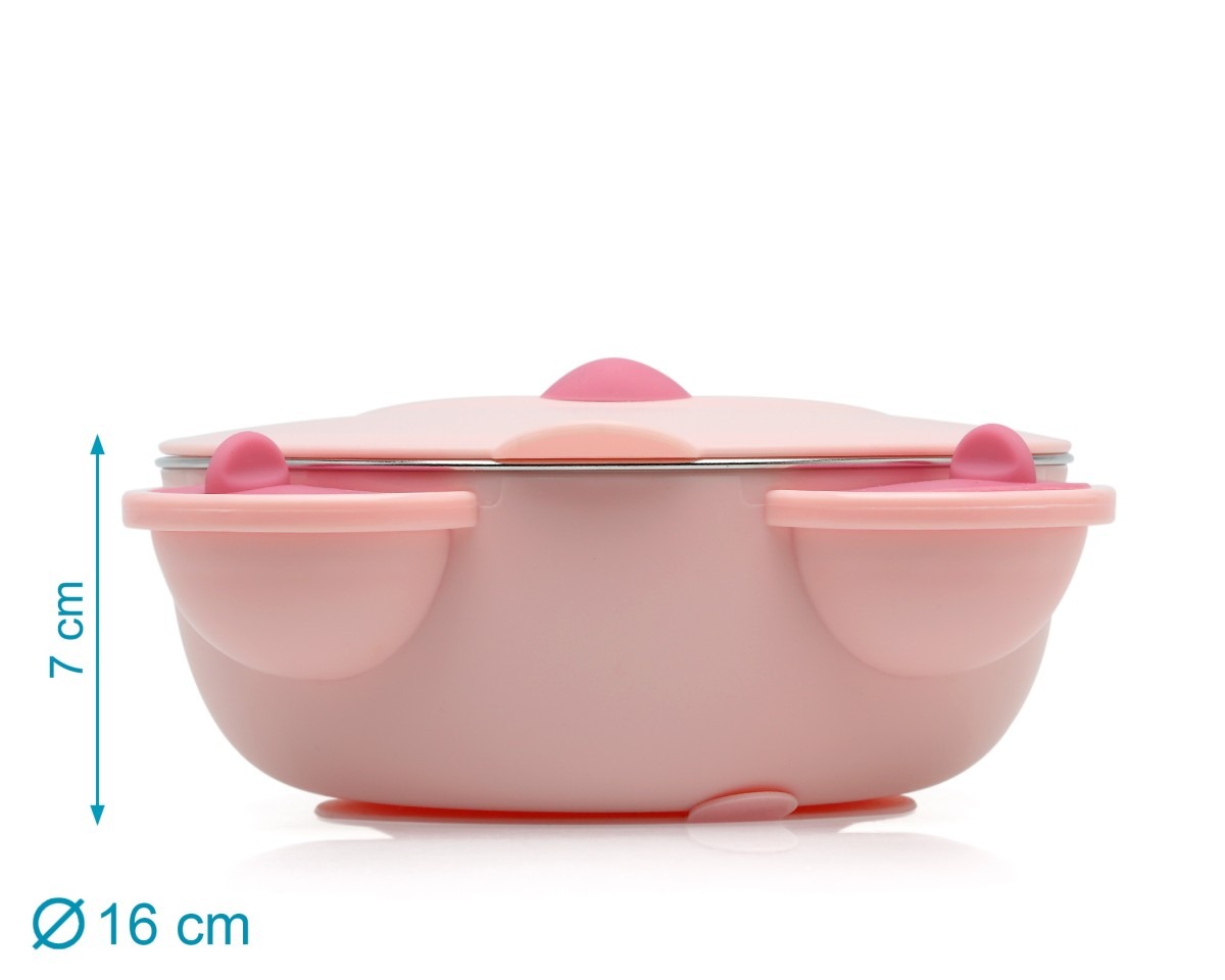 Plato Térmico Acero Inoxidable Teddy5