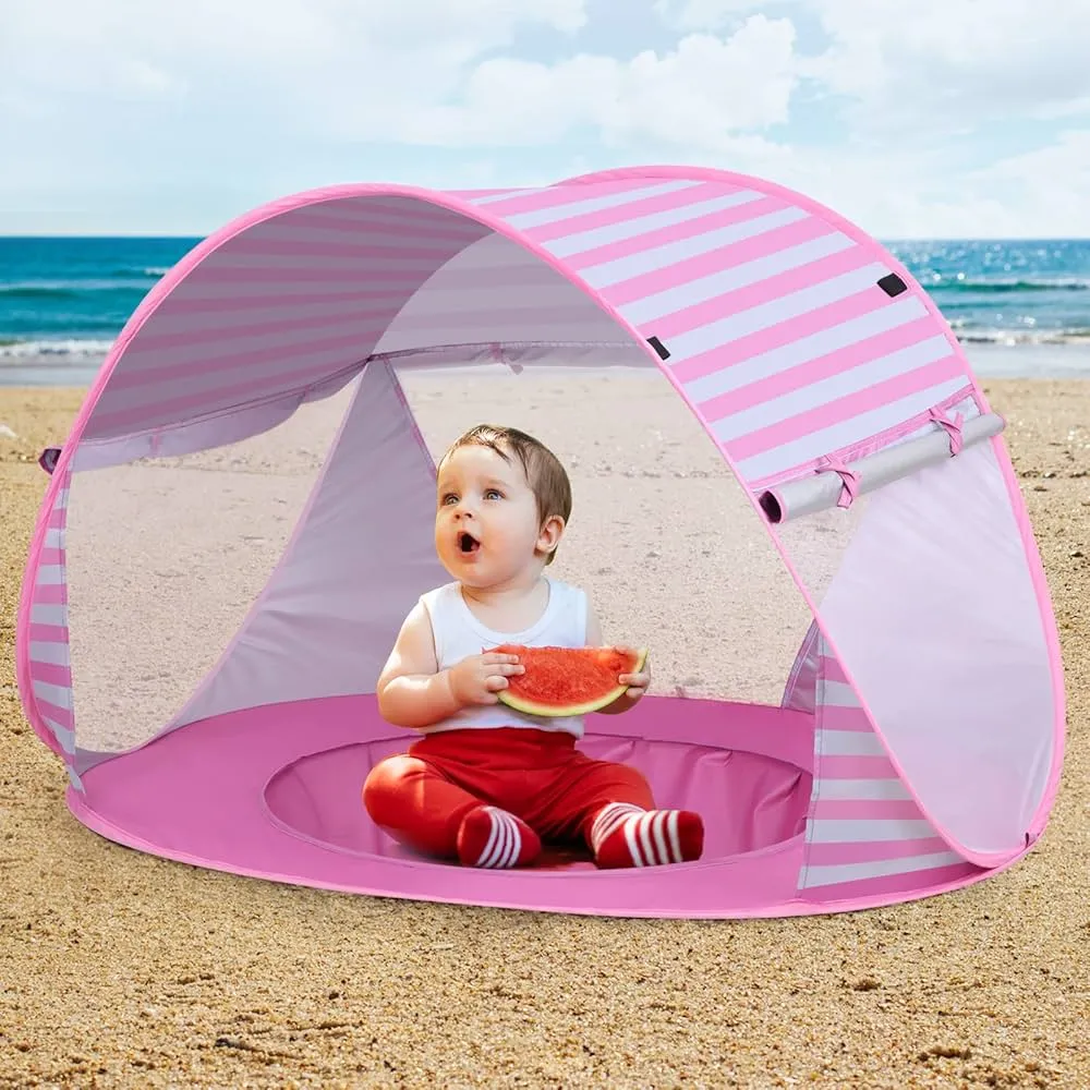 Carpa de Bebe con Filtro UV Para Playa2