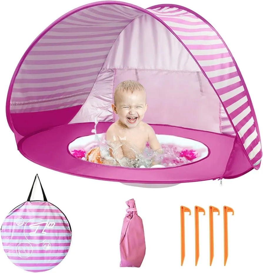 Carpa de Bebe con Filtro UV Para Playa3