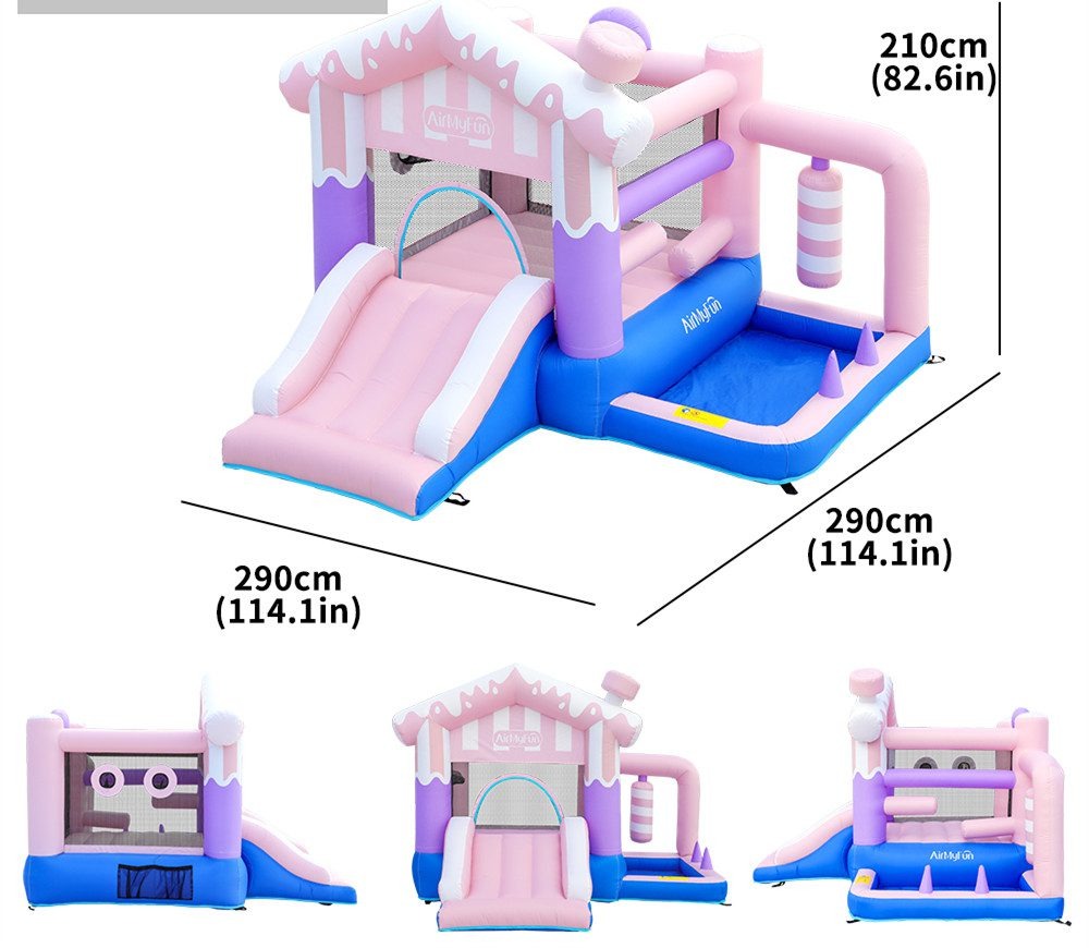 Inflable Dolphin Casa Rosada