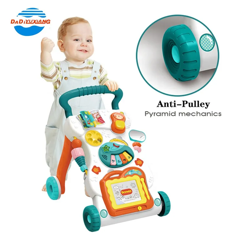 Caminador con Pizzarra y Actividades Verde - Imagen 2