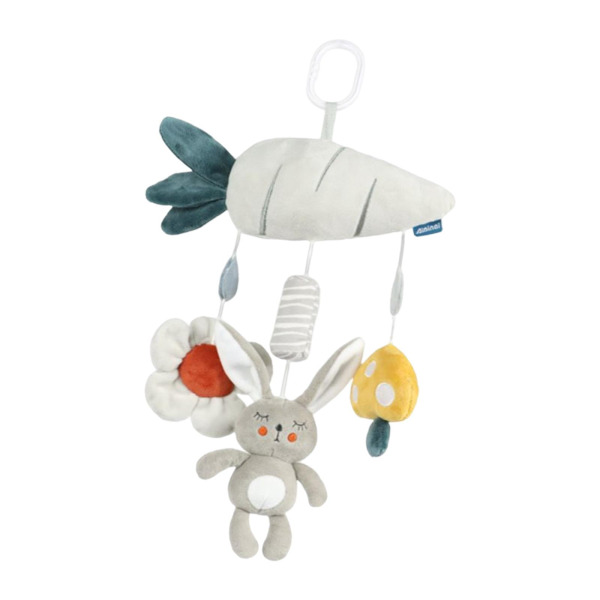 Colgante Para Coche Conejo Y Zanahoria