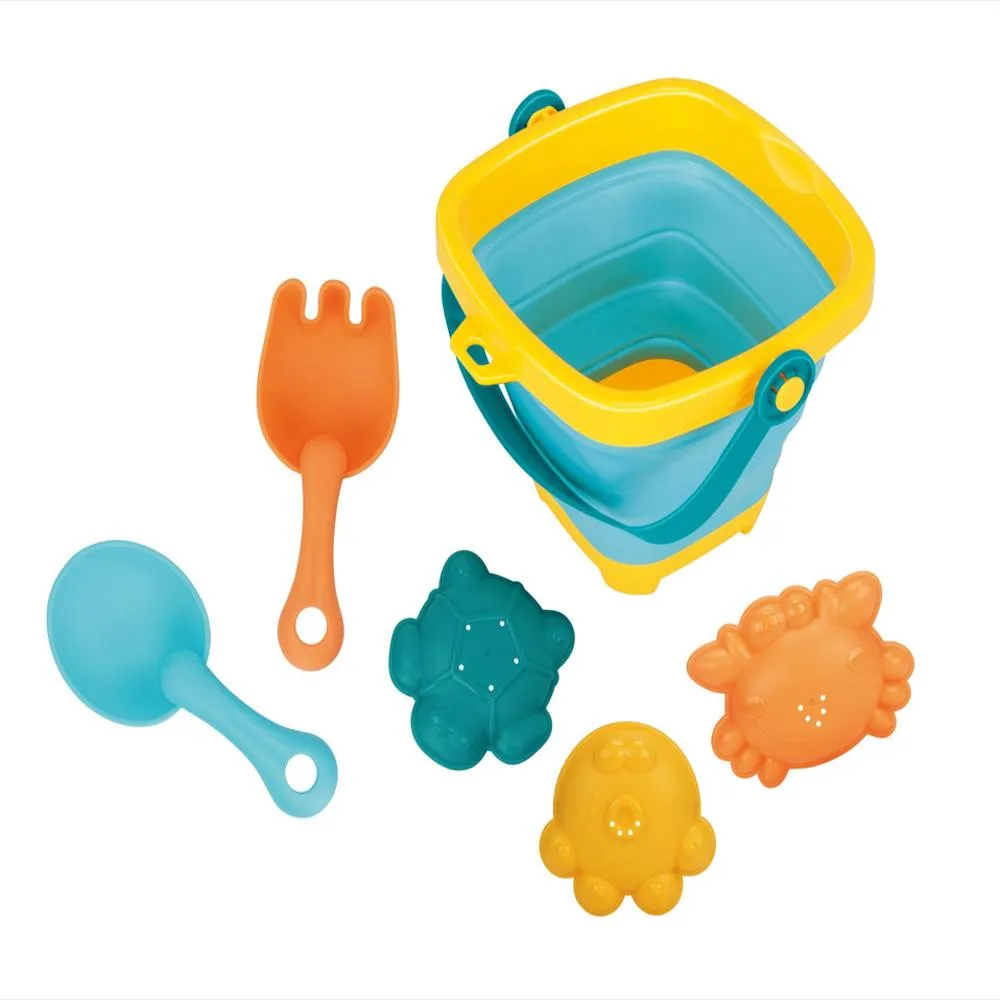 Juego de Playa con Balde Plegable y Accesorios - Imagen 4