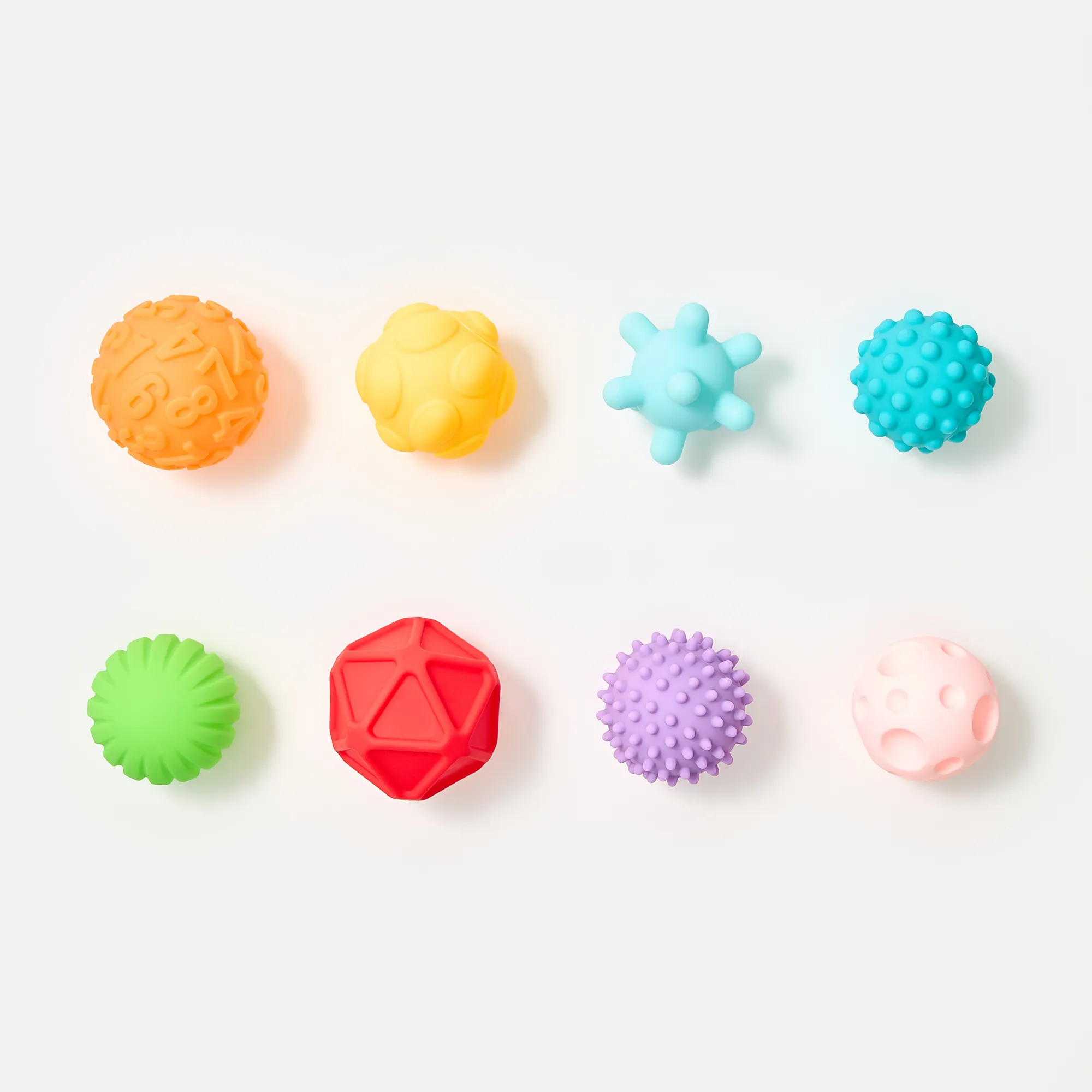 Pelotas Cognitivas de Silicona 8PCS