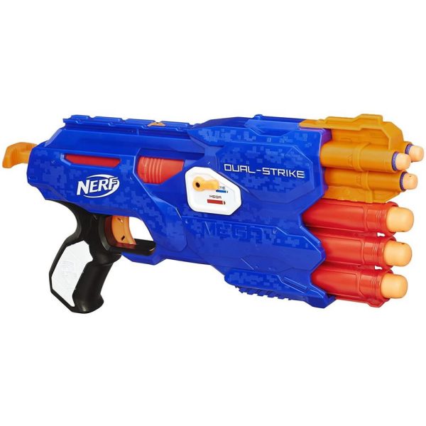 Pistola Nerf Dual- Strike N-Strike Elite Hasbro