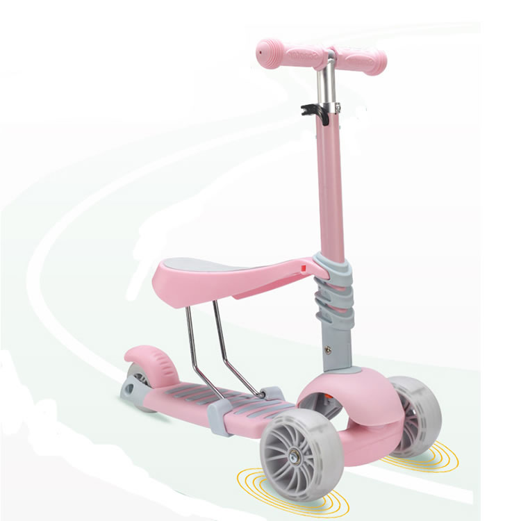 Scooter 3 en 1 Rosa - Imagen 3