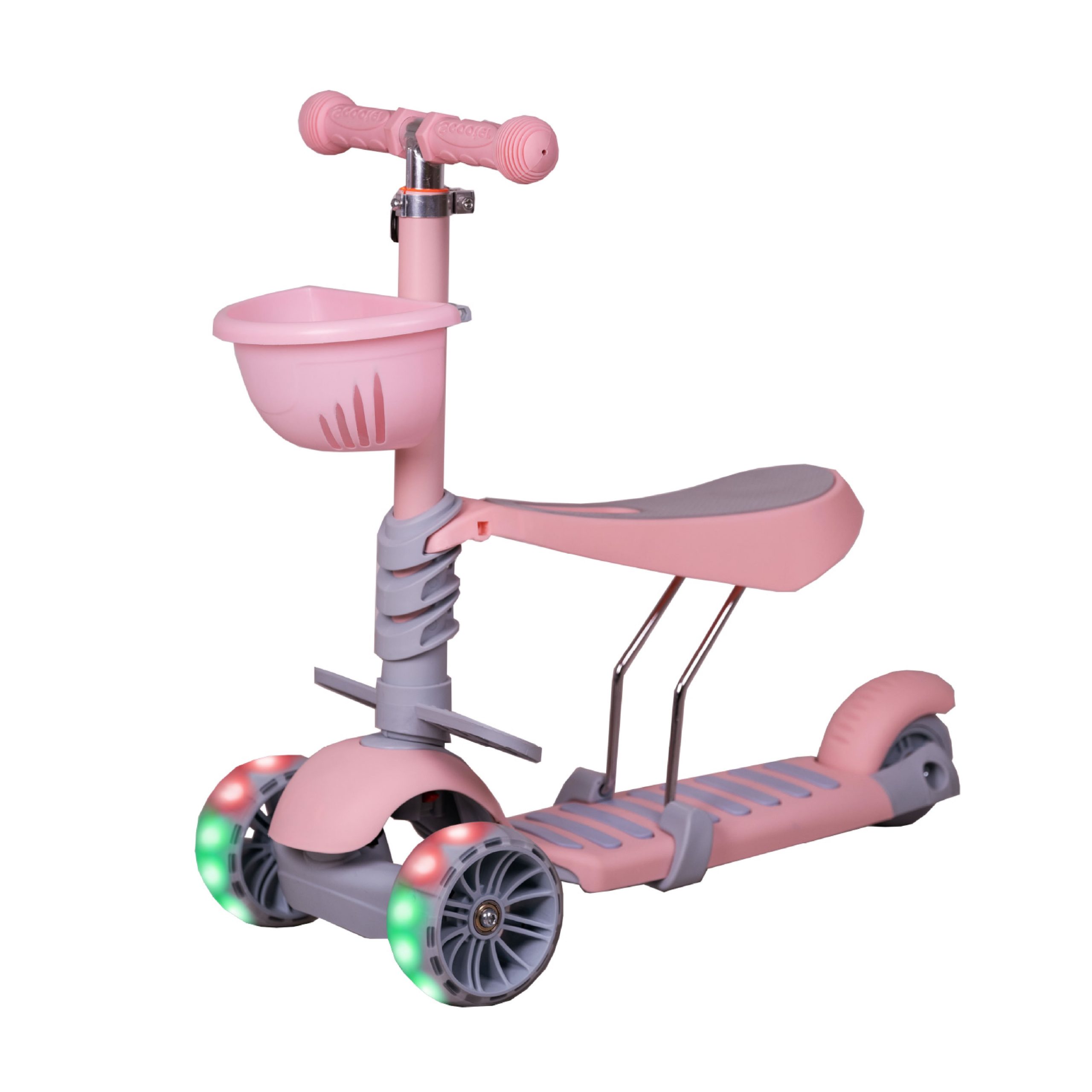 Scooter 3 en 1 Rosa