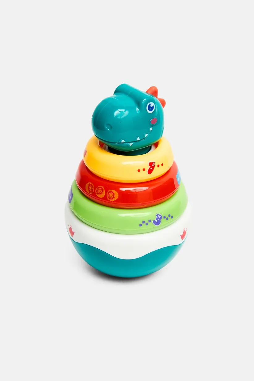 Torre Apilable con Balanceo y Sonajero - Imagen 2