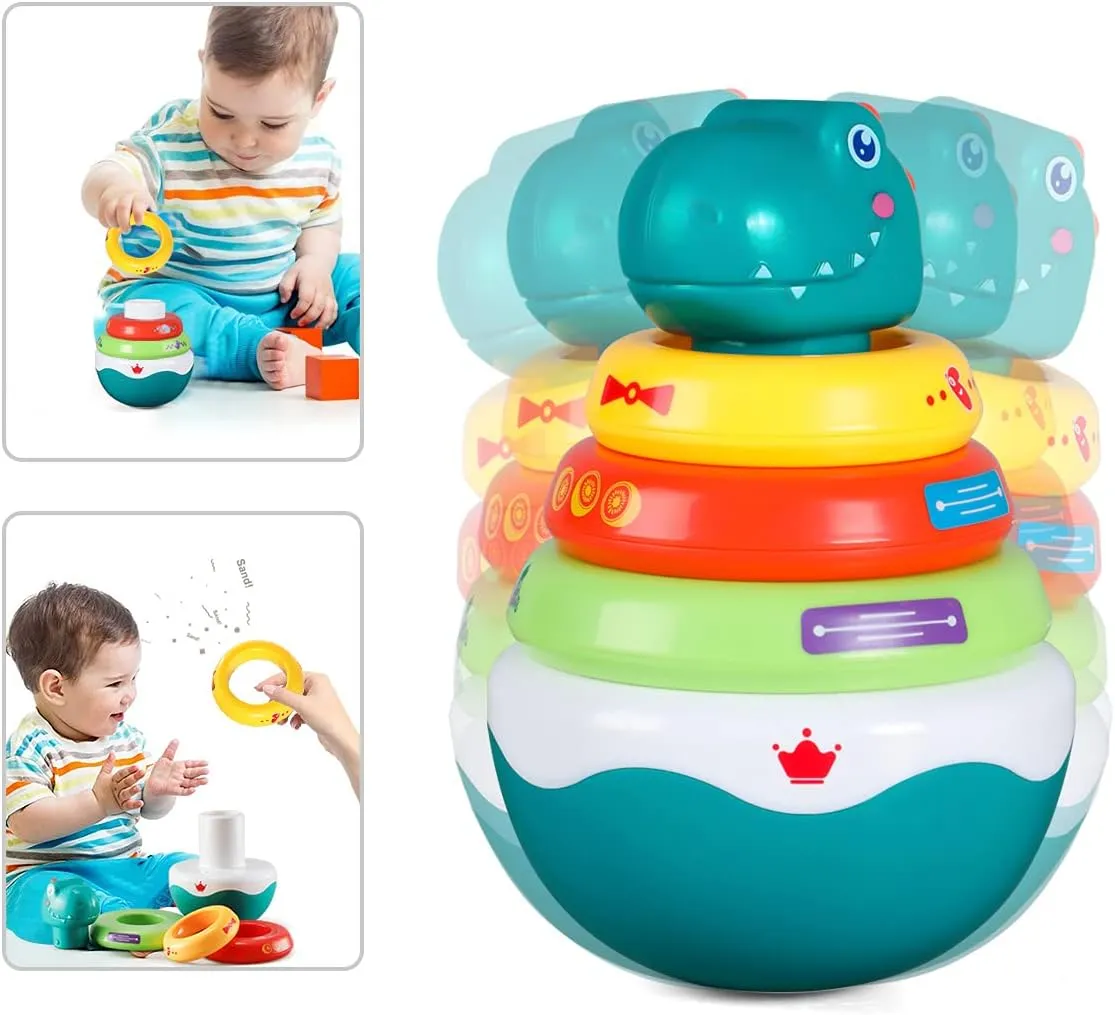 Torre Apilable con Balanceo y Sonajero - Imagen 5