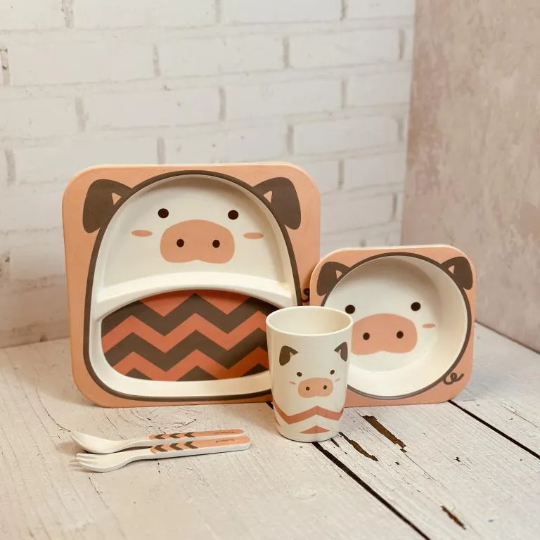 Set de Alimentación 5 piezas Bambú - Imagen 7