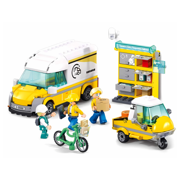 Sluban Metropolis Set de Delivery 255pcs