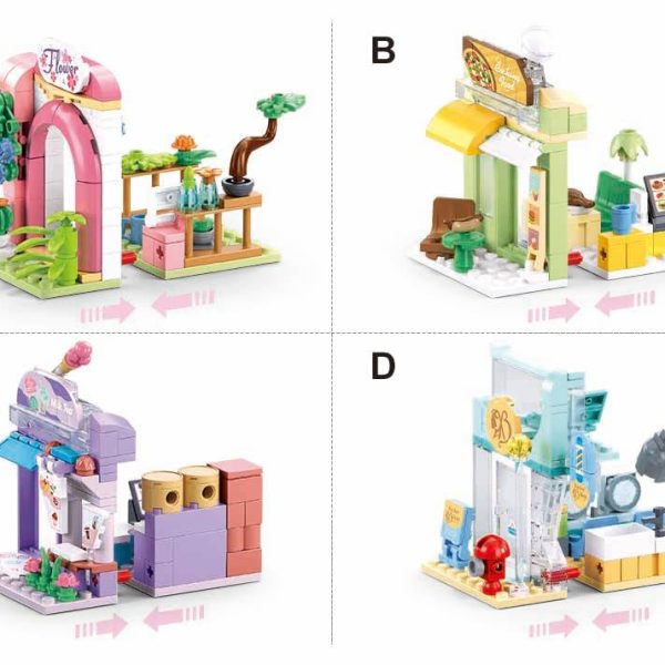 Sluban Metropolis Tiendas de la Ciudad