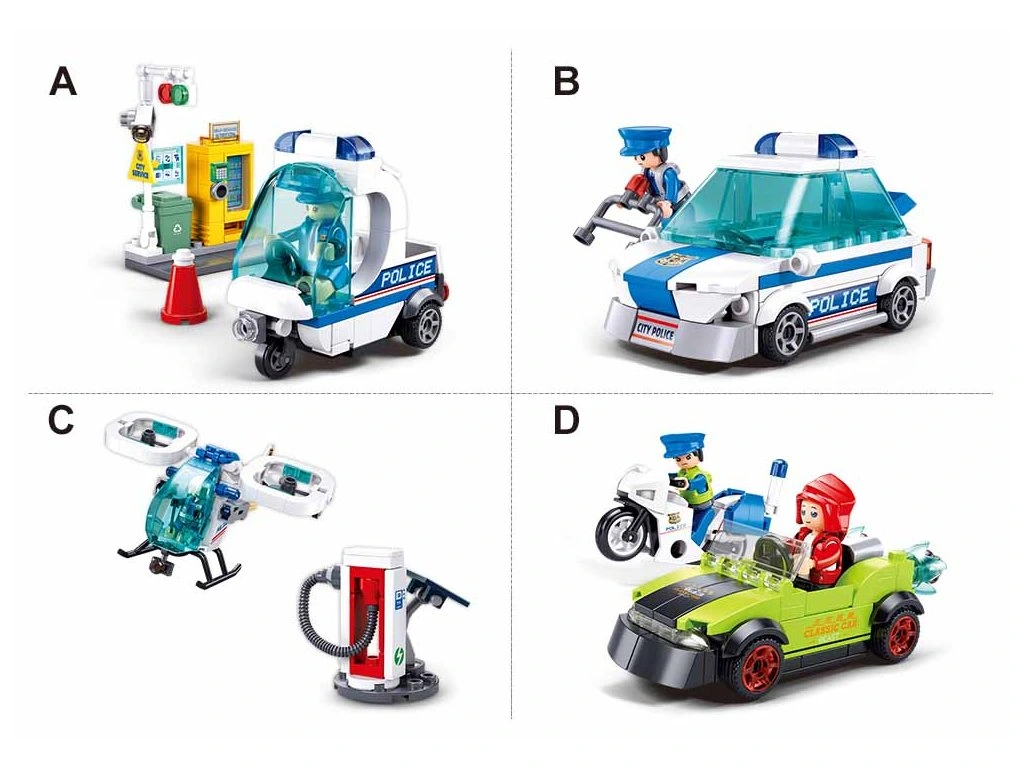 Sluban Metropolis Vehiculos de Policia Surtidos - Imagen 2