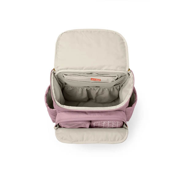 Mochila Maternal Skip Hop Rosa - Imagen 2