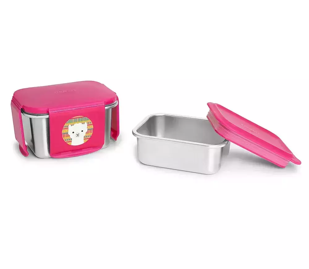 Set 2 Contenedores Acero Inoxidable Sip Hop LLama