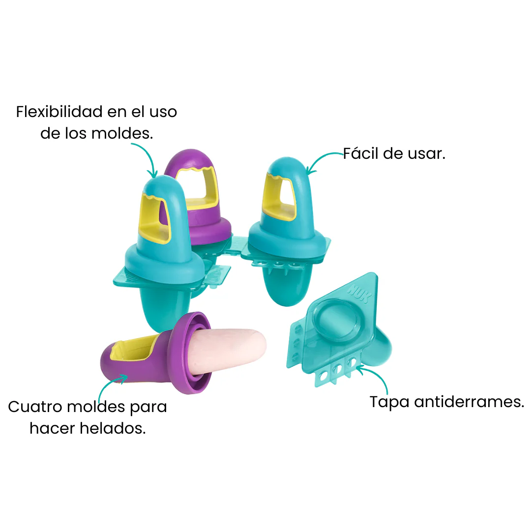 Set Paleta para Helado Nuk Pack X4 - Imagen 2